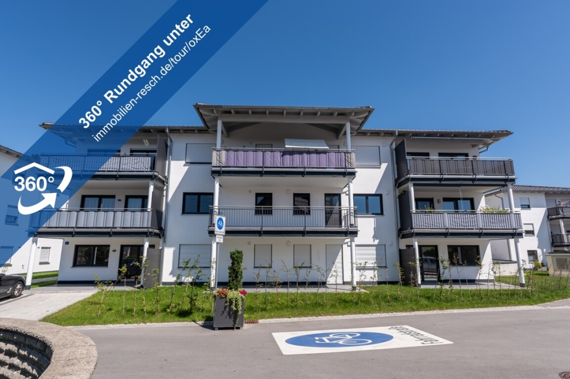 Neubauwohnung im Herzen von Pocking 3,5-Zimmer-Wohnung mit Tageslichtbad und Balkon