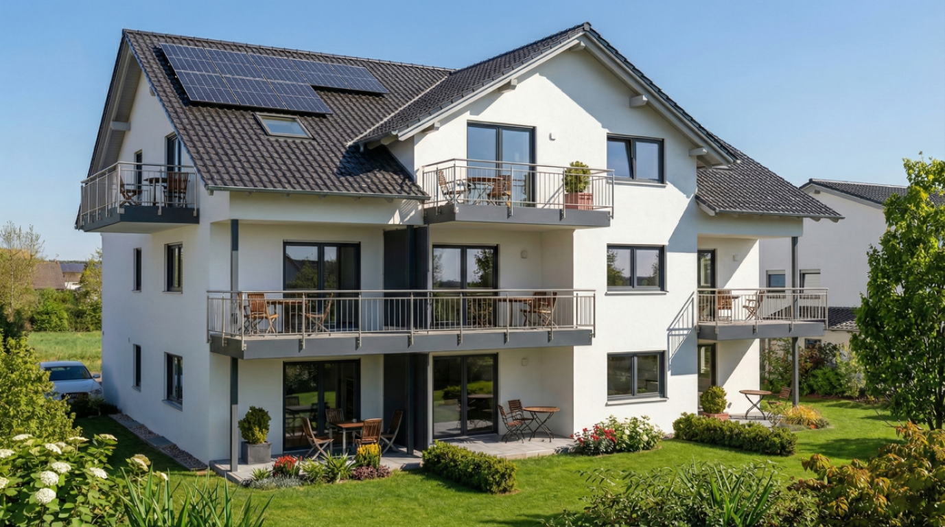 Wohnen mit Erholungsfaktor und Weitblick 2-Zimmer-Wohnung mit Tageslichtduschbad und Balkon