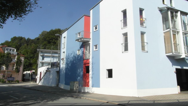 1-Zimmer-Appartement - 1-Zimmer-Studentenappartement mit Balkon in Passau-Innstraße/ gegenüber der Universität