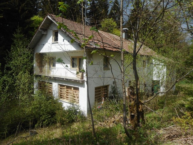Ehemalige Pension/Abrissgebäude Nähe Zwiesel/Lindberg - Ehemalige Pension /Abrissgebäude Nähe Zwiesel/Lindberg